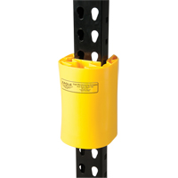 Butoir en poly pour rayonnage, 5" la x 6" lo x 8" h, Jaune Air Extreme Inc.