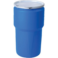 Nestable Polyethylene Drum, 14 US gal (11.7 imp. gal.), Open Top, Blue Air Extreme Inc.