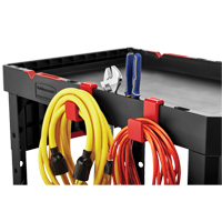 Heavy-Duty Adaptable Utility Cart, 2 Tiers, 17-3/4" x 36" x 46-1/5", 500 lbs. Capacity Air Extreme Inc.