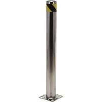 Butoir de s&eacute;curit&eacute;, Acier inoxydable, 42" h x 8" la, Argent Air Extreme Inc.