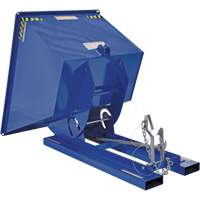 Conteneur autobasculeur, Acier, 1 vg³, Bleu Air Extreme Inc.