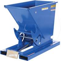 Self-Dumping Hopper, Steel, 1/3 cu.yd., Blue Air Extreme Inc.