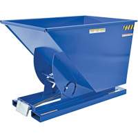 Self-Dumping Hopper, Steel, 1 cu.yd., Blue Air Extreme Inc.