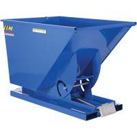 Self-Dumping Hopper, Steel, 1-1/2 cu.yd., Blue Air Extreme Inc.