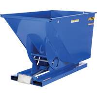 Self-Dumping Hopper, Steel, 1-1/2 cu.yd., Blue Air Extreme Inc.