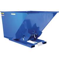 Self-Dumping Hopper, Steel, 2-1/2 cu.yd., Blue Air Extreme Inc.