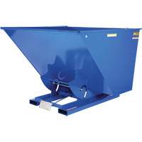 Self-Dumping Hopper, Steel, 2-1/2 cu.yd., Blue Air Extreme Inc.