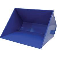 Self-Dumping Hopper, Steel, 3 cu.yd., Blue Air Extreme Inc.