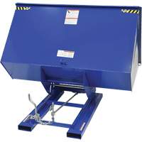Self-Dumping Hopper, Steel, 3 cu.yd., Blue Air Extreme Inc.