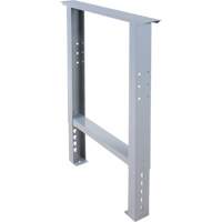 Pattes d'&eacute;tabli pour service industriel, Acier, 24" p x 34" h, Simple Air Extreme Inc.