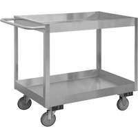 Chariot avec tablettes de calibre industriel, 2 Tiers, 18-1/8" la x 35" h x 36" p, Capacit&eacute; 1200 lb Air Extreme Inc.
