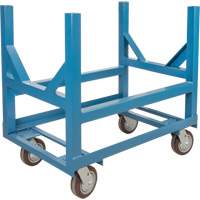 Pipe & Bar Cradle Truck, 24" L x 24" W x 34" H, 2500 lbs. Capacity, Polyurethane Wheels Air Extreme Inc.