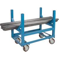 Pipe & Bar Cradle Truck, 24" L x 24" W x 34" H, 2500 lbs. Capacity, Polyurethane Wheels Air Extreme Inc.