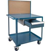 Chariot de service mobile, 2 Tiers, 24" la x 57" h x 40" p, Capacit&eacute; 1200 lb Air Extreme Inc.