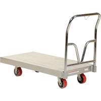 Chariot &agrave; plate-forme en aluminium, 24" la x 48" lo, 3600 lb cap, Roues Polyur&eacute;thane Air Extreme Inc.