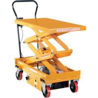 DC Powered Hydraulic Scissor Lift Elevating Cart, Steel, 39-3/4" L x 20-1/2" W, 1000 lbs. Capacity Air Extreme Inc.
