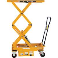 DC Powered Hydraulic Scissor Lift Elevating Cart, Steel, 39-3/4" L x 20-1/2" W, 1000 lbs. Capacity Air Extreme Inc.