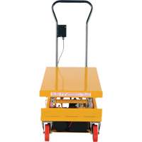 DC Powered Hydraulic Scissor Lift Elevating Cart, Steel, 39-3/4" L x 20-1/2" W, 1000 lbs. Capacity Air Extreme Inc.