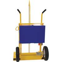 Chariot pour chalumeau et bouteille &agrave; gaz, Roues Rempli de mousse, Base de 24" la x 19-1/2" lo, 500 lb Air Extreme Inc.