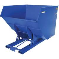 Self-Dumping Hopper, Steel, 4 cu.yd., Blue Air Extreme Inc.