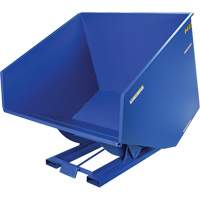 Self-Dumping Hopper, Steel, 4 cu.yd., Blue Air Extreme Inc.