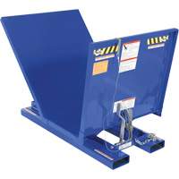 Open Sided Hopper, Steel, 1 cu.yd., Blue Air Extreme Inc.