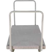Heavy Duty Plastic Platform Truck, 60" L x 30" W, 3000 lbs. Cap., Polyurethane Wheels Air Extreme Inc.