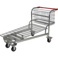 Chariot en treillis emboîtable, Acier, 28-3/4" x 37-1/16" x 59-5/8", Capacit&eacute; 275 lb Air Extreme Inc.