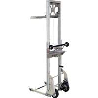 Appareil de levage portatif en aluminium, M&eacute;canisme Pompe au pied, Capacit&eacute; de 200 lb, Levage max de 61" Air Extreme Inc.
