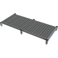 Plateforme de travail en une &eacute;tape &agrave; hauteur r&eacute;glable, 24" la x 59" pr, Capacit&eacute; de 800 lb, Enti&egrave;rement soud&eacute; Air Extreme Inc.