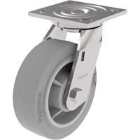 21 Series Medium-Duty Caster, Swivel, 6" (152.4 mm), Urethane, 900 lbs. (408 kg.) Air Extreme Inc.