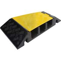 Powerhouse Heavy-Duty Right Turn Cable Protector, 3 Channels, 12" L x 19.75" W x 3" H Air Extreme Inc.
