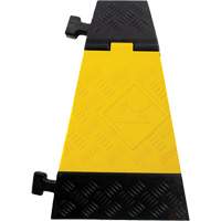 Powerhouse Heavy-Duty Right Turn Cable Protector, 5 Channels, 12" L x 19.75" W x 2.25" H Air Extreme Inc.
