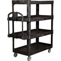 Heavy-Duty Ergo Utility Cart, 4 Tiers, 24-1/4" x 62-2/5" x 54-1/10", 700 lbs. Capacity Air Extreme Inc.