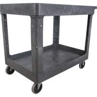 Chariot utilitaire pour l'entretien, 2 tiers, 24-5/8" x 32-1/2" x 40", Capacit&eacute; 550 lb Air Extreme Inc.