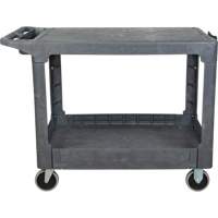 Chariot utilitaire pour l'entretien avec tablette plate, 2 tiers, 25-1/4" x 32-1/4" x 44", Capacit&eacute; 550 lb Air Extreme Inc.
