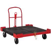 Towable Pallet Cart, 54-1/2" L x 51" W, 2500 lbs. Cap., Polyolefin Wheels Air Extreme Inc.