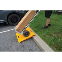 Portable Poly Hand Truck Curb Ramp, 1000 lbs. Capacity, 27" W x 27" L Air Extreme Inc.