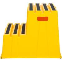 Escabeau industriel, 2 marches, 26" x 22-7/16" x Hauteur 19-11/16" Air Extreme Inc.