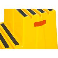 Escabeau industriel, 2 marches, 26" x 22-7/16" x Hauteur 19-11/16" Air Extreme Inc.