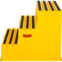 Escabeau industriel, 3 marches, 34-13/16" x 22-7/16" x Hauteur 28-1/2" Air Extreme Inc.