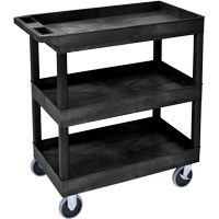 Tub Cart, 3 Tiers, 35-1/4" x 37-1/4" x 18", 375 lbs. Capacity Air Extreme Inc.