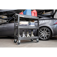 Tub Cart, 3 Tiers, 35-1/4" x 37-1/4" x 18", 375 lbs. Capacity Air Extreme Inc.