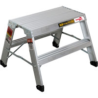 Poste de travail chevalet de sciage portatif, Cadre Aluminium, 12-1/4" p x 24" h Air Extreme Inc.