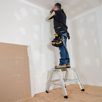 Poste de travail chevalet de sciage portatif, Cadre Aluminium, 12-1/4" p x 24" h Air Extreme Inc.