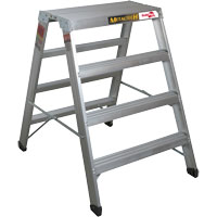 Poste de travail chevalet de sciage portatif, Cadre Aluminium, 12-1/4" p x 48" h Air Extreme Inc.