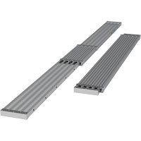 Telescoping Work Plank, 156" W x 12" D, 250 lbs. Capacity, Knocked Down Air Extreme Inc.