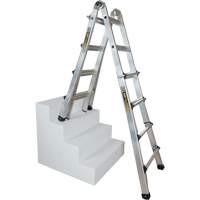 Telescoping Multi-Position Ladder, Aluminum, 300 lbs., CSA Grade 1A Air Extreme Inc.