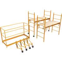 Complete 12' Drywall Baker Scaffold Tower Set, 58-1/2" D x 183" H Air Extreme Inc.