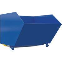 Heavy-Duty H-Style Bump & Dump Hopper, Steel, 1-1/2 cu.yd., Blue Air Extreme Inc.